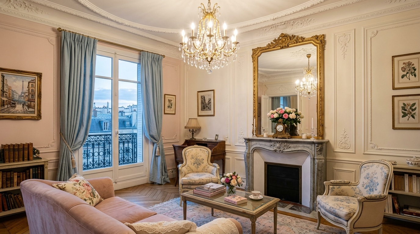 14 Romantic Paris Decor Ideas for a Chic French Apartment Vibe